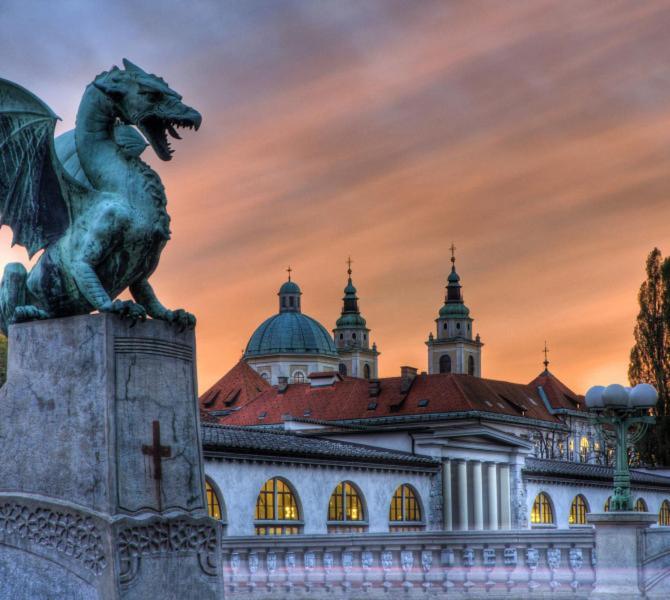 Hotel Siska Ljubljana Bagian luar foto